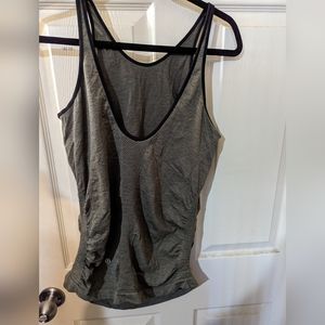 Lululemon in the flow sage green yoga tank size 16 plus
